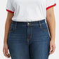 Levi's Women's Logo Ringer T-Shirt White Size 2X