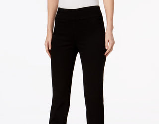 Charter Club Women's Cambridge Pull-On Slim Jeans Black Size 16/S
