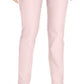 Charter Club Women's Cambridge Tummy Control Slim Leg Pants Pink Size 2P