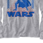 Star Wars Big Boy's Sith Lord Vader T-Shirt Gray Size Medium