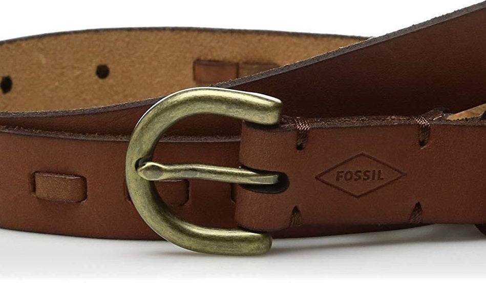 Fossil Women's Vintage Chain Belt Brown Size M