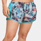 Under Armour Women's Fly by Running Fitness Shorts Green Multi Size M