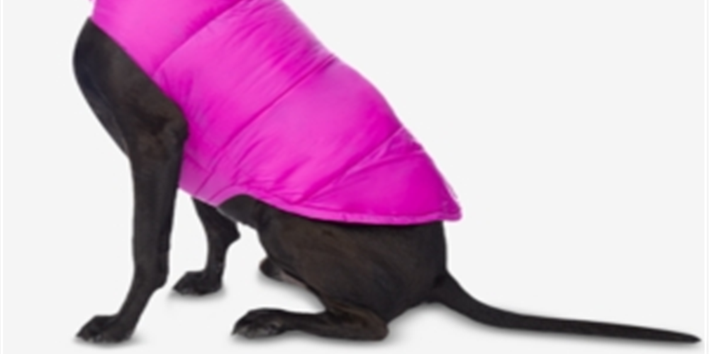 32 Degrees Reversible Down Puffer Coat For Dogs Pink Size S