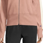 Champion Women's Heritage Herringbone Zip Hoodie Pink Size Large