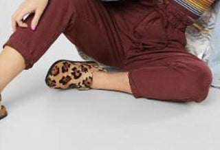 Free People Women's Margate Paperbag High Waist Pleated Pants Red Size Medium