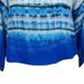 Alfani Women's Dot Printed Chiffon Blouson Blue Size Petite Small