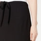 Calvin Klein Women's Ruffled High Low Skirt Black Size 14