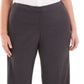 Calvin Klein Women's Plus Highline Straight Leg Pants Charcoal Size 24W