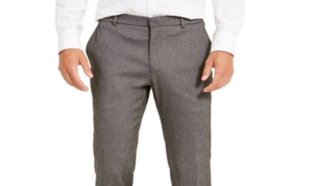 Tommy Hilfiger Men's Formal Pants Gray Size 36X34