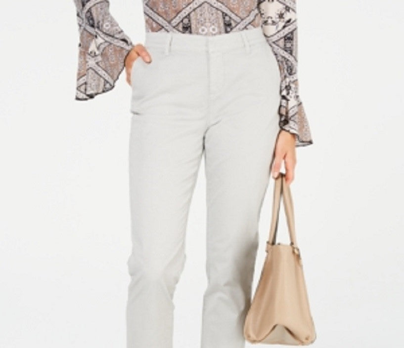 Style & Co. Women's Chino Pants Gray  Size 8