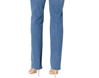 NYDJ Women's Straight Leg Jeans Blue Size 6