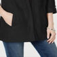 Karen Scott Women's Open Front 3/4 Sleeve Sweater Black Size Petite Small