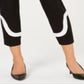 Alfani Women's Cropped Skinny Pants Black Size 8