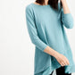 Alfani Women's Sheer Crossover Hem Tunic  Green Size XX-Large