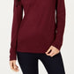 INC International Concepts Women's Lace-up Scoop Neck Top Red Size XX-Large
