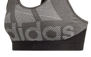 Adidas Women's Fitness Running Sports Bra Black Size X-Small