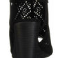 Carlos by Carlos Santana Women's Shoes Gabrielle Suede Peep Toe Casual Platfo Black Size 7.5 M
