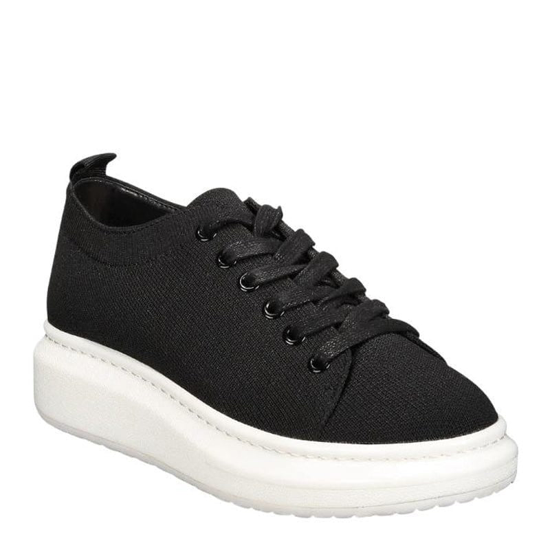 INC International Concepts Women's Gardin Lace up a Fashion Sneakers Black Size 6 M