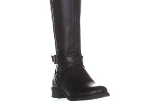 Guess Women's Haydin Faux Leather Riding Boots Black Size 7 M