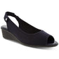 Karen Scott Women's Yameen Open Toe Casual Slingback Sandals Blue Size 10 M