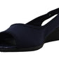 Karen Scott Women's Yameen Open Toe Casual Slingback Sandals Blue Size 10 M