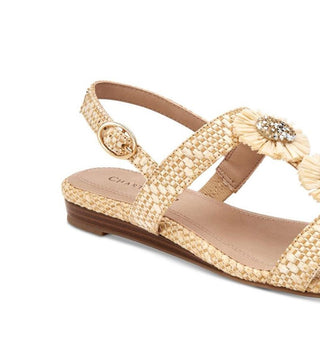 Charter Club Women's Zoeyy Open Toe Casual Ankle Strap Sandals Brown Size 10 M