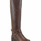 Guess Women's Haydin Faux Leather Tall Riding Boots Brown  Size 6 M