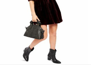 Free People Women's Velvet Mini Dress Red Size Large