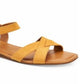 Style & Co Women's Antonia Open Toe Casual Ankle Strap Sandals Yellow Size 6 M