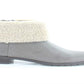 Style & Co Women's Bettey Fold Over Faux Fur Booties Gray Size 9.5