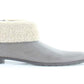 Style & Co Women's Bettey Fold Over Faux Fur Booties Gray Size 9.5