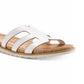 American Rag Women's Danah Fabric Open Toe Casual Slide Sandals White Size 9M