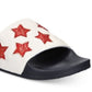 Kenneth Cole Reaction Women's Pool Splash Casual Rhinestone Slide Sandals Pink Size 11 M