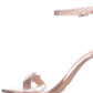 INC International Concepts Women's Rayelle Satin Heart Dress Sandals Pink Size 10 M