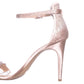 INC International Concepts Women's Rayelle Satin Heart Dress Sandals Pink Size 10 M