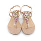 Thalia Sodi Imanie Flat Sandals Women's Shoes Pink Size 10M