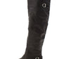 American Rag Women's Adarra Wide Calf Riding Boots Black Black Size 6