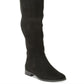 XoXo Women's Tristen Suede Almond Toe Knee High Fashion Boots Black Size 7.5