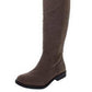 Style & Co Womens Hayley Faux Suede Zipper Riding Boots Brown Size 6 M