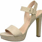 Madden Girl Women's Rolloo Open Toe Special Occasion Ankle Strap Sandals Blush Size 10 M