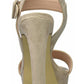 Madden Girl Women's Rolloo Open Toe Special Occasion Ankle Strap Sandals Blush Size 10 M