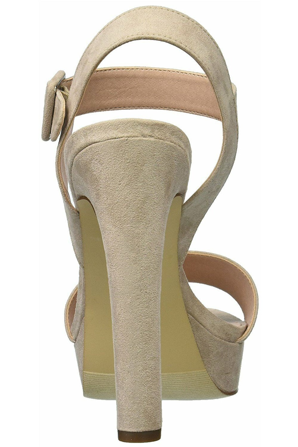 Madden Girl Women's Rolloo Open Toe Special Occasion Ankle Strap Sandals Blush Size 10 M