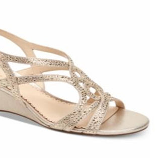 Charter Club Women's Kelsah Open Toe Formal Strappy Sandals Yellow Size 8.5 M