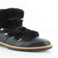 INC International Concepts Women's Pravale Faux Fur Lace-up Winter Boots Black Size 5 M