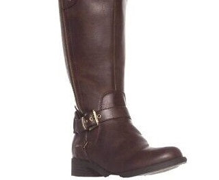 Guess Women's Harson Tall Riding Boots Brown Size 5 M