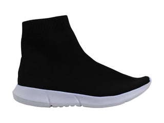 Bar III Women's Levan Fabric Low Top Pull on Fashion Sneakers Black Size 7 M