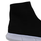 Bar III Women's Levan Fabric Low Top Pull on Fashion Sneakers Black Size 7 M
