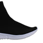 Bar III Women's Levan Fabric Low Top Pull on Fashion Sneakers Black Size 7 M