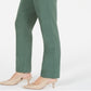 JM Collection Women's Embellished Wear to Work Pants Green Size Small