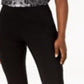 INC International Concepts Women's Studded Ruffle Hem Pants Black Size 0 Petite